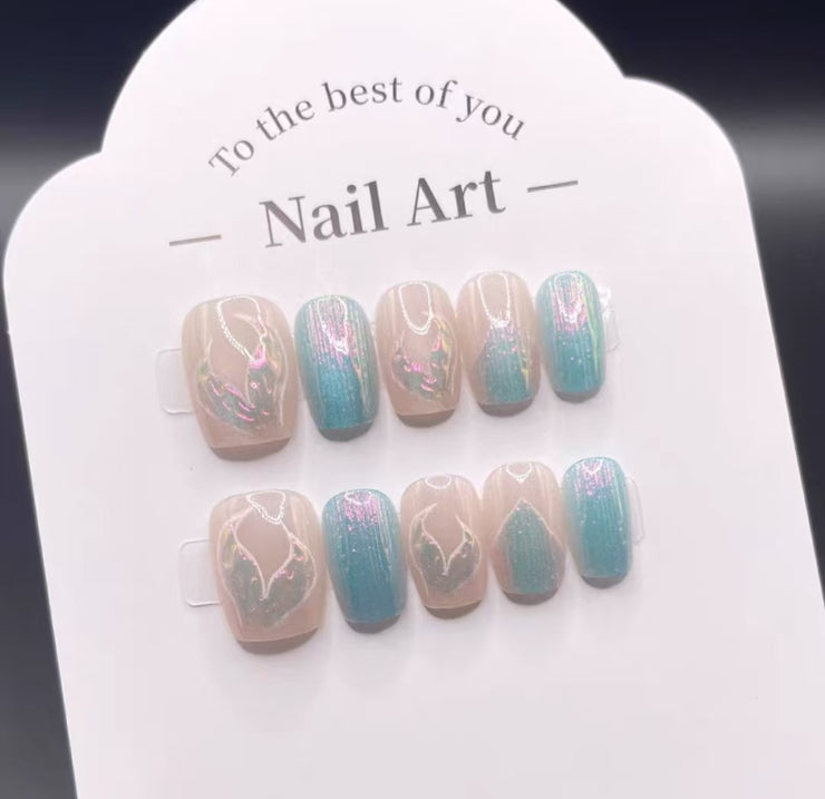 Mystic Handmade Nails Crystal bag