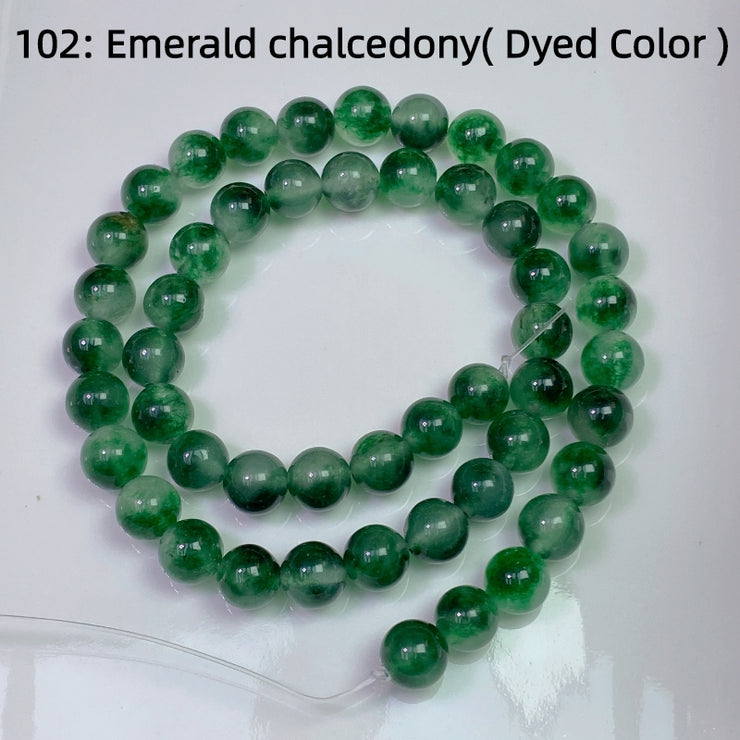 BG,Link3,$2.99 8mm 1Strand Crystal Beads perOrder Come With Gift Needle Charm Spacer String，Buy over $30 get 1 charm kit for free, Buy over $80 get 1 DIY Kit +1charm kit for free, Newbie get 1Bracelet for free