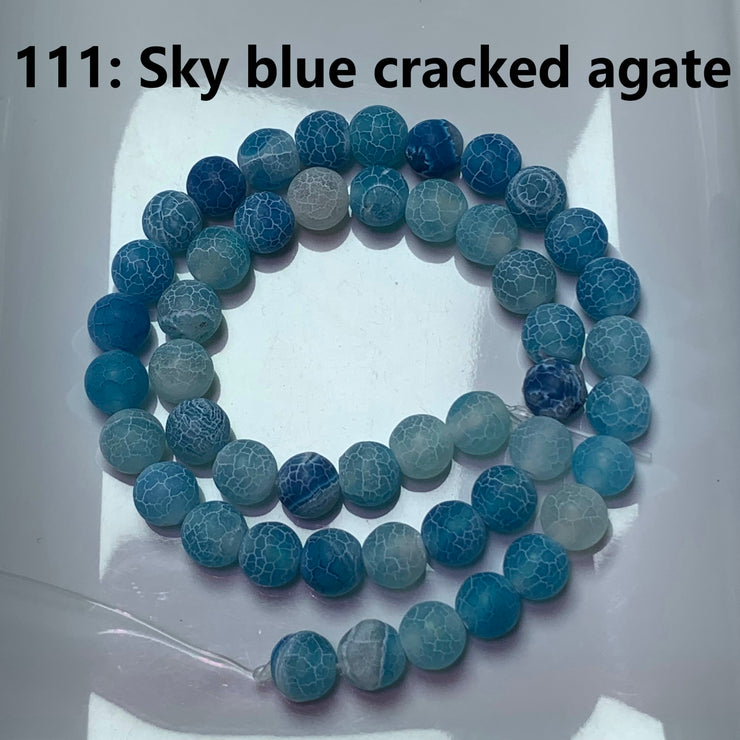 BG,Link1,$0.99,$1.99 8mm 1Strand DIY Crystal Beads perOrder Come With Gift Needle Charm Spacer String，Buy over $30 get 1 charm kit for free, Buy over $80 get 1 DIY Kit +1 charm kit for free, Newbie get 1Bracelet for free