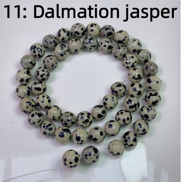 BG,Link1,$0.99,$1.99 8mm 1Strand DIY Crystal Beads perOrder Come With Gift Needle Charm Spacer String，Buy over $30 get 1 charm kit for free, Buy over $80 get 1 DIY Kit +1 charm kit for free, Newbie get 1Bracelet for free