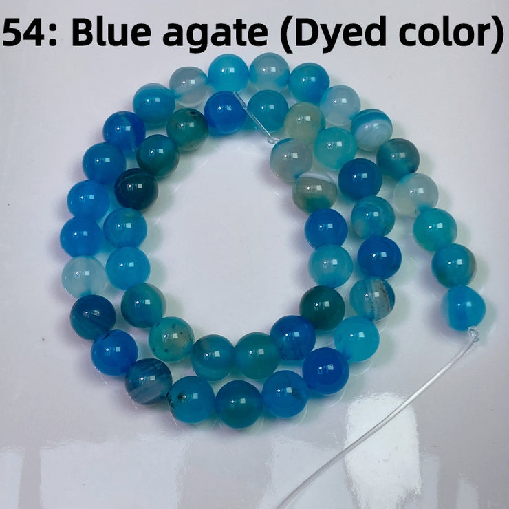 BG,Link1,$0.99,$1.99 8mm 1Strand DIY Crystal Beads perOrder Come With Gift Needle Charm Spacer String，Buy over $30 get 1 charm kit for free, Buy over $80 get 1 DIY Kit +1 charm kit for free, Newbie get 1Bracelet for free