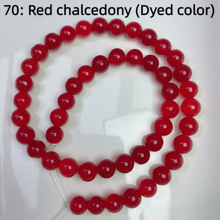 BG,Link1,$0.99,$1.99 8mm 1Strand DIY Crystal Beads perOrder Come With Gift Needle Charm Spacer String，Buy over $30 get 1 charm kit for free, Buy over $80 get 1 DIY Kit +1 charm kit for free, Newbie get 1Bracelet for free