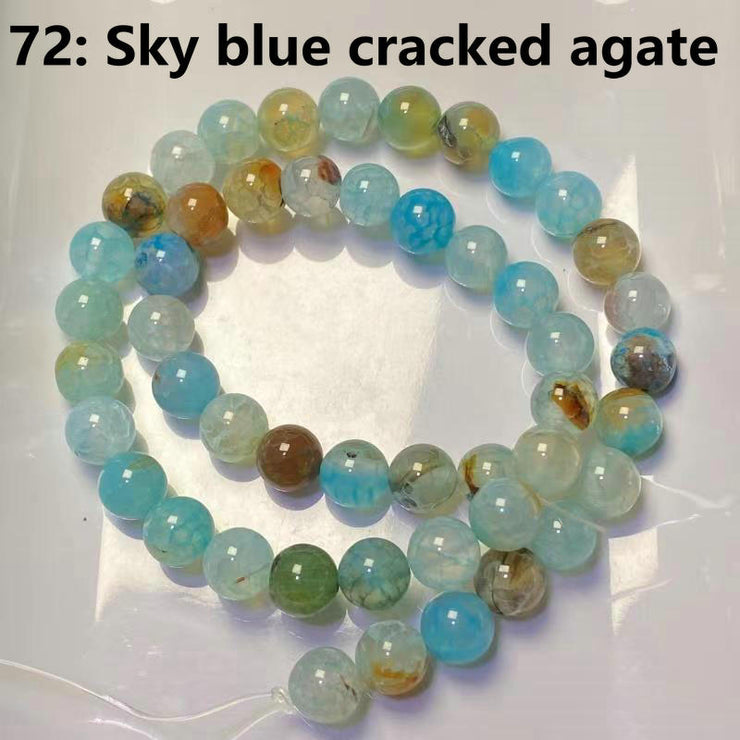 BG,Link3,$2.99 8mm 1Strand Crystal Beads perOrder Come With Gift Needle Charm Spacer String，Buy over $30 get 1 charm kit for free, Buy over $80 get 1 DIY Kit +1charm kit for free, Newbie get 1Bracelet for free