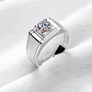 【#01】   (FOREVER） 925 Sterling Silver Moissanite rings