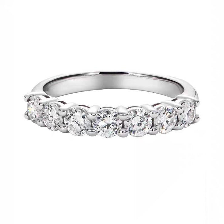 【#20】   (Seven Stars） 925 Sterling Silver Moissanite rings