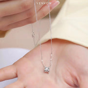 【#24】   (Best Girl） 925 Sterling Silver Moissanite pendant
