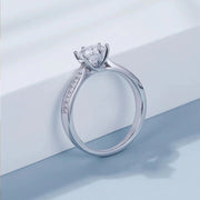 【#15】   (Starlight queen） 925 Sterling Silver Moissanite rings