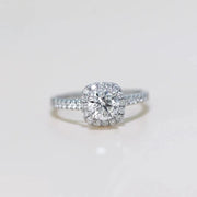 【#04】   (Honey Pricness） 925 Sterling Silver Moissanite rings
