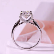 【#08】   (Sky Star） 925 Sterling Silver Moissanite rings
