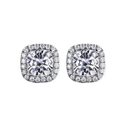 【#23】   (Honey Pricness） 925 Sterling Silver Moissanite earrings