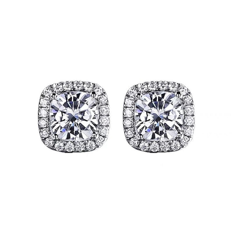 【#23】   (Honey Pricness） 925 Sterling Silver Moissanite earrings