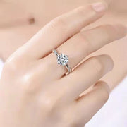 【#11】   (Tear） 925 Sterling Silver Moissanite rings
