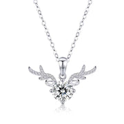 【#21】   (Accompany） 925 Sterling Silver Moissanite necklace